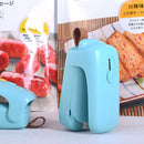 Loskii Mini Portable Vacuum Sealer Sealing Packages Plastic Close Bags and Sachet Vacuum Food Clips