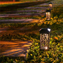Solar LED Landscape Lawn Lamp Torch Garden Lantern Light Outdoor Waterproof