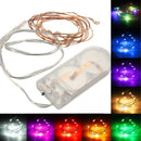 1M Battery Powered 10 LED Copper Wire Fairy String Light Wedding Xmas Party Lamp