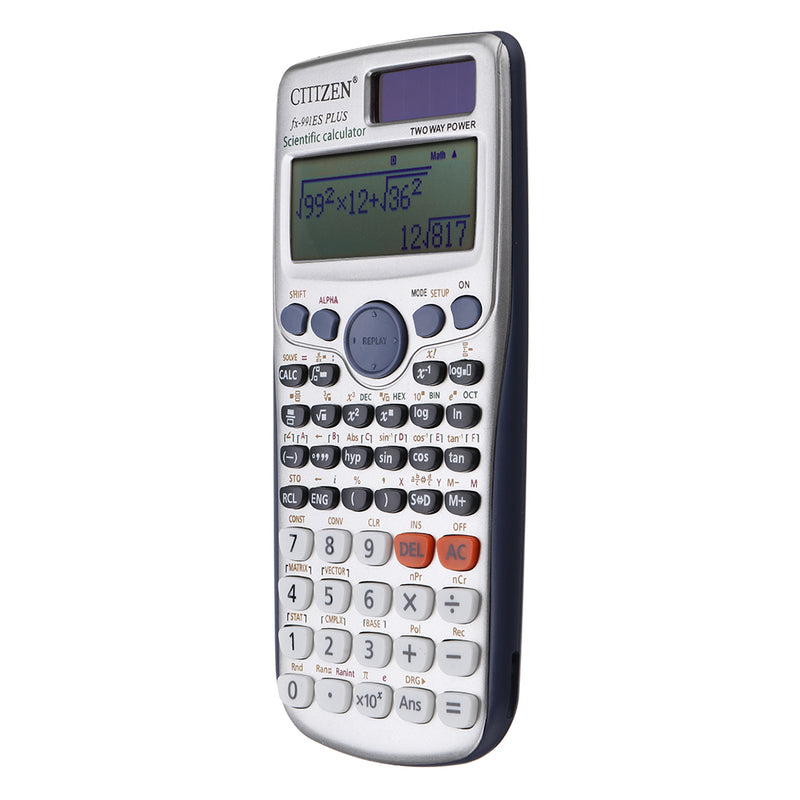 GTTTZEN 991ES PLUS Scientific Calculator 417 Functions Student College Matrix Complex Equation