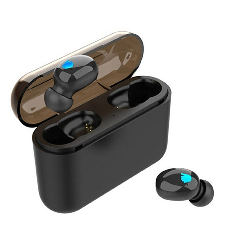 Portable True Wireless TWS Single Earbuds bluetooth 5.0 Stereo In-ear Sport Earphone With Mic for Smartphones