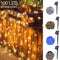 12M 100LED Solar Powered Fairy String Light Christmas Holiday Party Outdoor Garden Decor