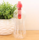 550ML Outdoor Multifunctional PE Carbon Filter Water Bottle Hydration Filtered Drinking Bottle