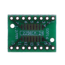 30pcs PCB Board Kit SMD Turn To DIP Adapter Converter Plate FQFP 32 44 64 80 100 HTQFP QFN48 SOP SSOP TSSOP 8 16 24 28