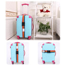 Outdoor Travel Luggage Strap Adjustable Suitcase Secure Safe Packing Password Lock Cross Belt