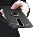 Bakeey Xiaomi Redmi Note 8 pro 360 Rotating Magnetic Ring Holder Soft TPU Shockproof Protective Case