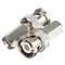 10pcs Copper BNC Male Plug RG59 Connector TV Aerial Coaxial Cable Adapter