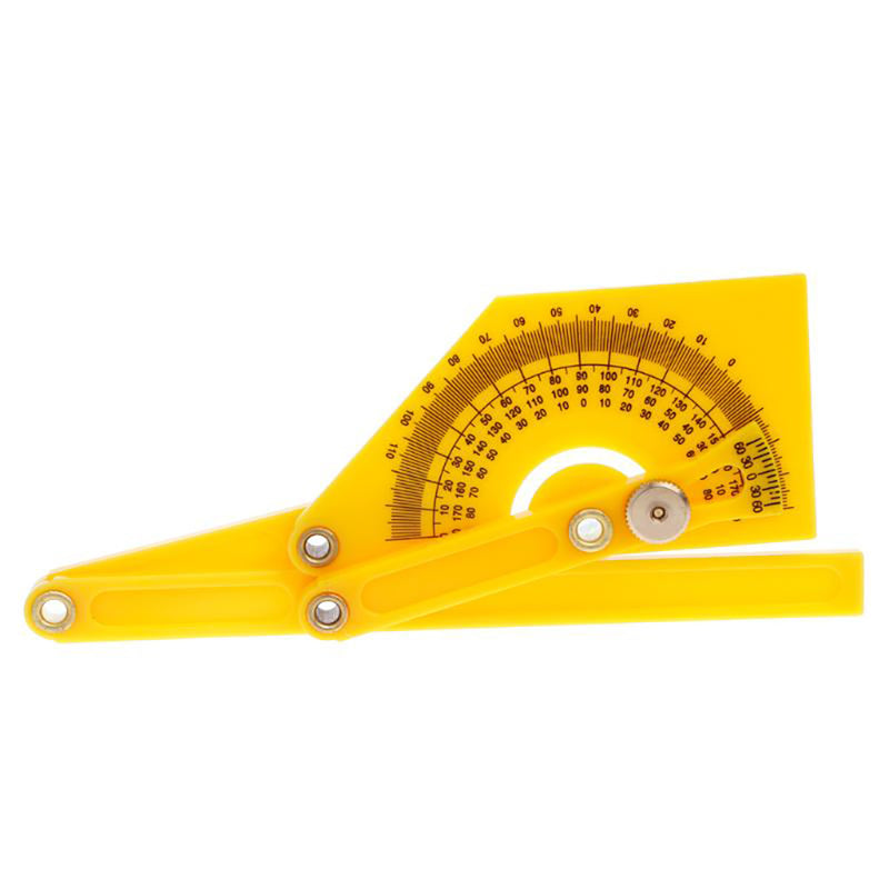 Angle Engineer 180 Degree Protractor Finder Measure Arm Ruler Gauge Tool