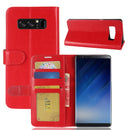 Bakeey Bracket Flip Wallet Card Slots PU Leather Case for Samsung Galaxy Note 8