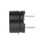 50pcs 3V-12V Buzzer 16R Resistance AC Passive Buzzer 12085