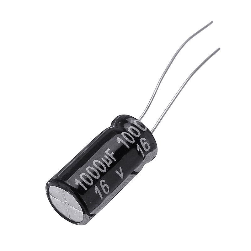 550pcs 24 Values 16V/25V/35/50V (0.1uF To 2200uF) Mix Electrolytic Capacitor Assorted Kit With Storage Box