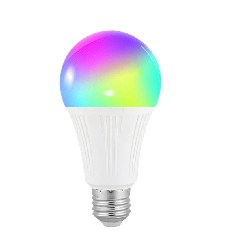 AC85-265V Dimmable E27 E26 B22 RGB+CW WIFI Smart LED Bulb APP Control Color Changeable Home Lighting