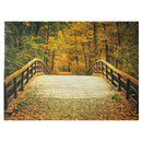 5x7FT Autumn Fall Bridge Photography Vinyl Background Studio Photo Backdrops