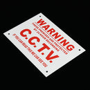 Camera Warning Sign A5 24 Hour CCTV We Can See You Metal Sticker Security Safety Sign