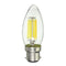 Dimmable B22 C35 6W COB Pure White Warm White Edison Retro Light Lamp Bulb AC220V