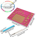 Creations Paper Quilling Kit Tweezer Board Needles Slotted Tools DIY Craft
