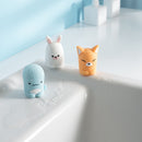Home Bathroom Cute Animal Shape Waterproof Powerful Suction Silicone Toothbrush Holder