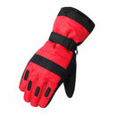 Male Female Outdoor Ski Gloves Waterproof Windproof Winter Thick Motorcycle Gloves