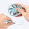 360 Adjustable Portable Mini Fan Li-ion Battery Hands Free Cooling Fan USB Rechargable Hanging Neck Sport Fan Mini Air Fan