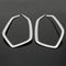 2pcs Chrome Front Fog Light Trim Decoration Cover For Hyundai Tucson 2015 2016