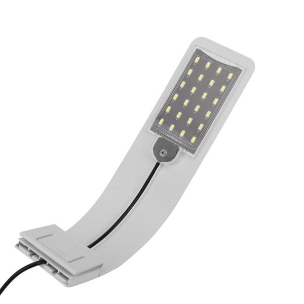 ZANLURE X5 Aquarium Light 10W Waterproof Fish Tank Lamp Aquatic Plant Grow Light Clip-On Lamp EU Plug
