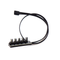 40cm 4Pin 1 to 5 4Pin Adapter Cable PWM Temperature Controlled Cooling Fan Hub Power Adapter Extension Board Lead Wire