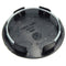 50mm Black Car Wheels Centre Blank Cap Hubcap Covers No Logo