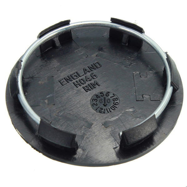 50mm Black Car Wheels Centre Blank Cap Hubcap Covers No Logo