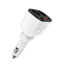 HOCO Z28 Dual USB Car LED Mobile Phone Charger 3.1A Charger Digital Display Car Charger