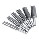 8mm Shank Steel 2-Z Grooving Router Bit CNC Wood Slotted Milling Cutter Dia 12/14/15/16/18/20mm