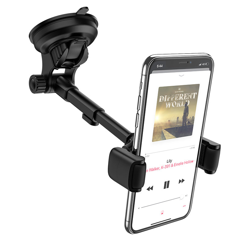 HOCO Clamp Dashboard Car Phone Holder Car Phone Mount For 4.0-6.5 Inch Smart Phone iPhone Samsung Huawei Xiaomi
