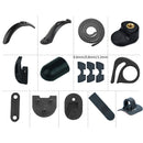 BIKIGHT 13Pcs Scooter Wheel Fender Set For Xiaomi M365/Pro Electric Scooter Front Rear Fender Rear Fender Fastener Tail Light Mat