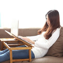 Pinshengmei Adjustable Laptop Desk Laptop Stand Notebook Desk Bed desk Laptop Table For Bed Sofa Tray Picnic Table Studying Table