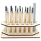 12Pcs Wood Carving Tool Set Chisels Cutter Woodcut Woodworking Arts Craft Kit