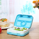 2 Layer Bento Lunch Box Picnic Food Container Plastic Divided Storage Microwave Lunch Box