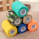 Multicolor Ourdoor Sports Self-adhesive Elastic Gauze Tape Care Bandage