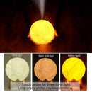 DecBest New 880ML Air Humidifier 3D Moon Lamp Diffuser Aroma Ultrasonic Humidifier Mist Purifier