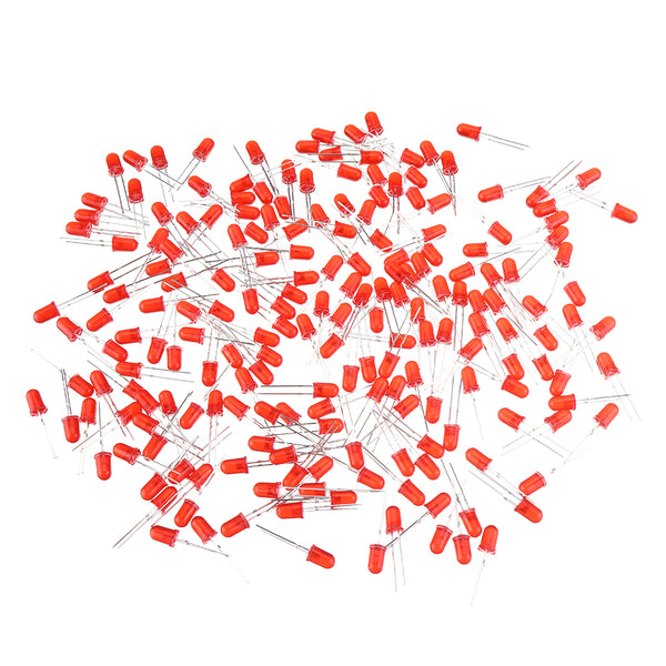 2000pcs 5MM Red LED Diode Round Diffused Red Color Light Lamp F5 DIP Highlight