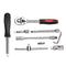 53Pcs 1/4" Drive Socket Ratchet Wrench Combo Bit Set Car Motorcycle Repair Hand Tool Kit