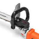 Drillpro 11.5 Inch Chainsaw Bracket Changed Angle Grinder Into Chain Saw Woodworking Tool