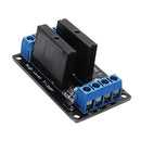 5pcs 2 Channel DC 12V Relay Module Solid State High Level Trigger 240V2A