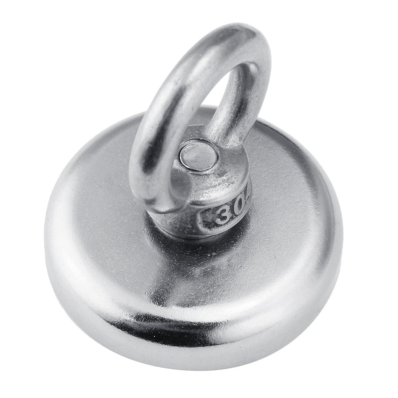 70KG D42mm Neodymium Recovery Fishing Magnet NJ42 Metal Sea River Treasure Recovery Magnet