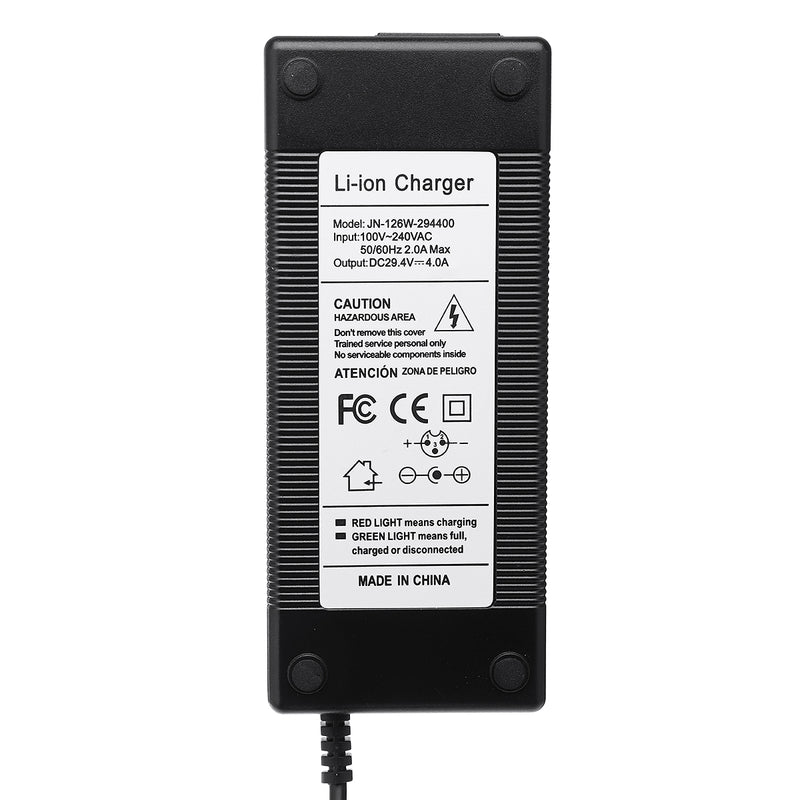 29.4V 4A US/UK/EU/AU Plug Battery Charger For ETWOW/E-TWOW S2 Electric Scooter