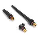 63Pcs TIG Collets Body Back Cap Fit TIG Welding Torch Consumables WP17 18 26 63PK