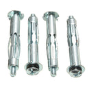 M6 x 65mm Heavy Duty Metal Plate Board Cavity Wall Fixing Anchors Plugs