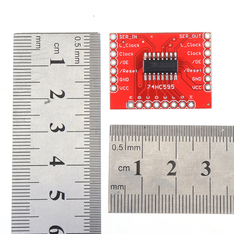 10pcs 74HC595 Adapter Module Shift Register Module