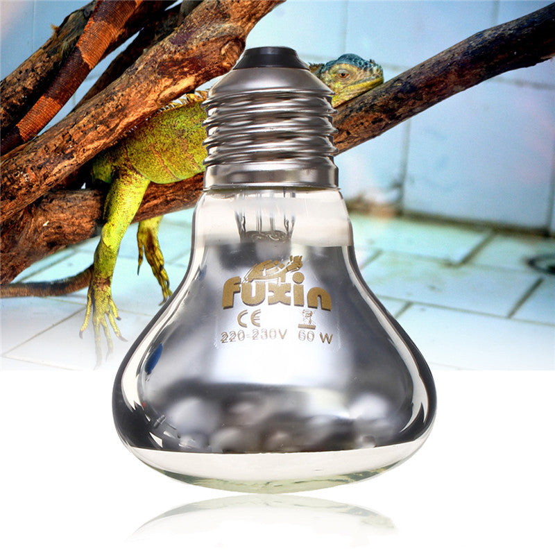 E27 25/40/50/60/75/100W R63 Amphibian UVA Halogen Lamp Heat Reptile Light Bulb AC220-240V
