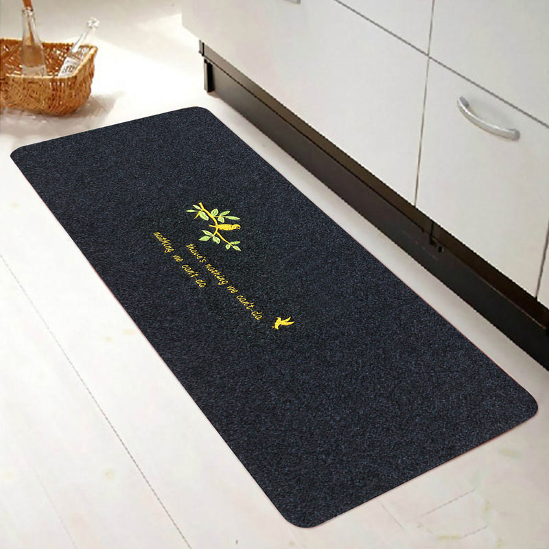 Waterproof Carpet Non Slip Door Floor Carpet Rug Bath Mat Home Kitchen Bathroom