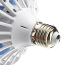 12W E27 LED Spot Night Light Downlight Fan Ring Lamp White 220V