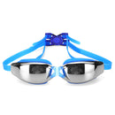 Anti-fog Swimming Goggles Adjustable Swim Diving Glasses Electroplating Lens